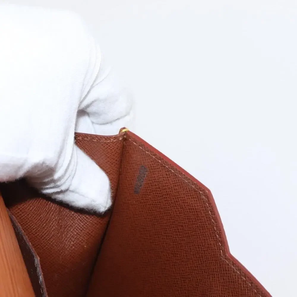 Louis Vuitton Epi Porte Documents Bandouliere Brown Briefcase